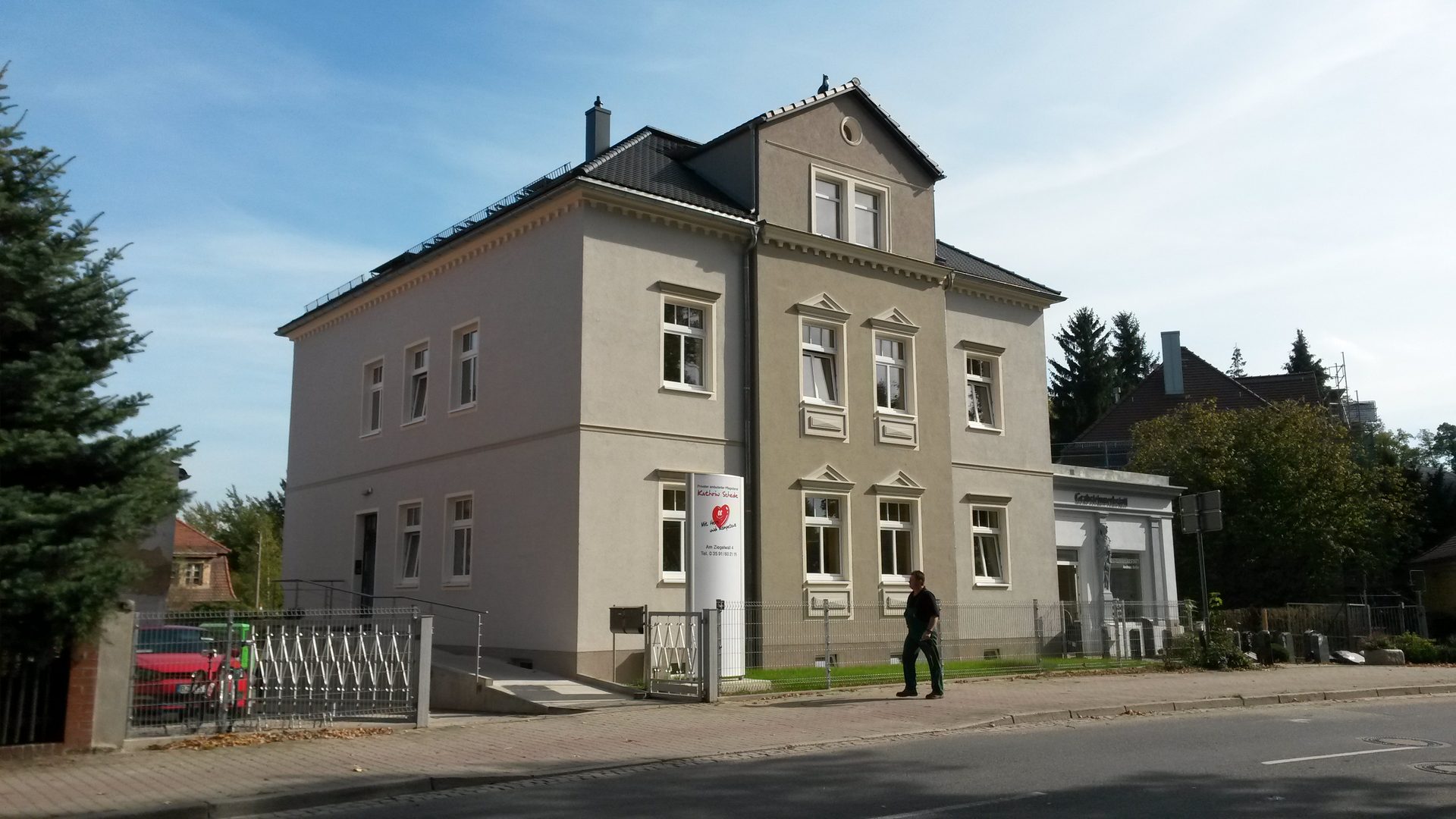 Sanierte gründerzeitliche Stadtvilla am Stadtwall in Bautzen